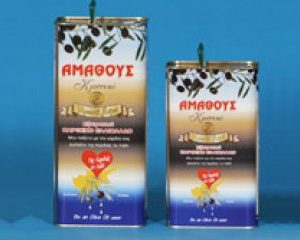 Koroneiko extra virgin Olive Oil In Metal Container 5L